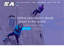 Tablet Screenshot of extremeabseil.com